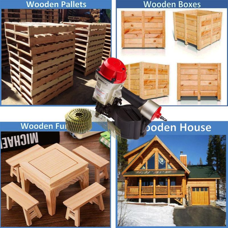 Wire Iron Coil Nails for Wooden Pallet