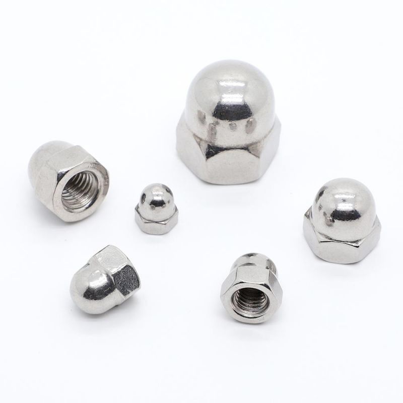 China Manufacturer Risco Factory Price M3 SS304 SS316 DIN1587 Dome Nut