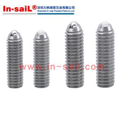 Load Adjustable Series Ball Plunger, Move The Nut to Compress The Inner Spring Bpcf