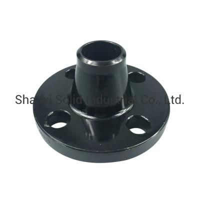 Forging DIN Black A105 Carbon Steel Raised Face RF Weld Neck Flange