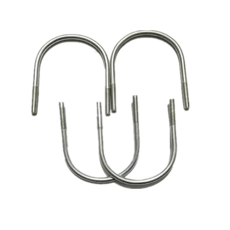 Zinc Plated Fastener Carbon Steel U-Bolt with Nuts and Washer Truck U Bolt