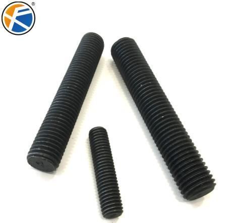 Customize Different Size of Steel Rod Stud Bolt with Black Oxide