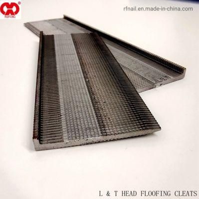 Wholesale Supplier Stock Lot Nail and Staple Products Direct Manufacturer in Anhui Galvanized Crown 0.114&prime; &prime; L &amp; T Head Floofing Cleats.