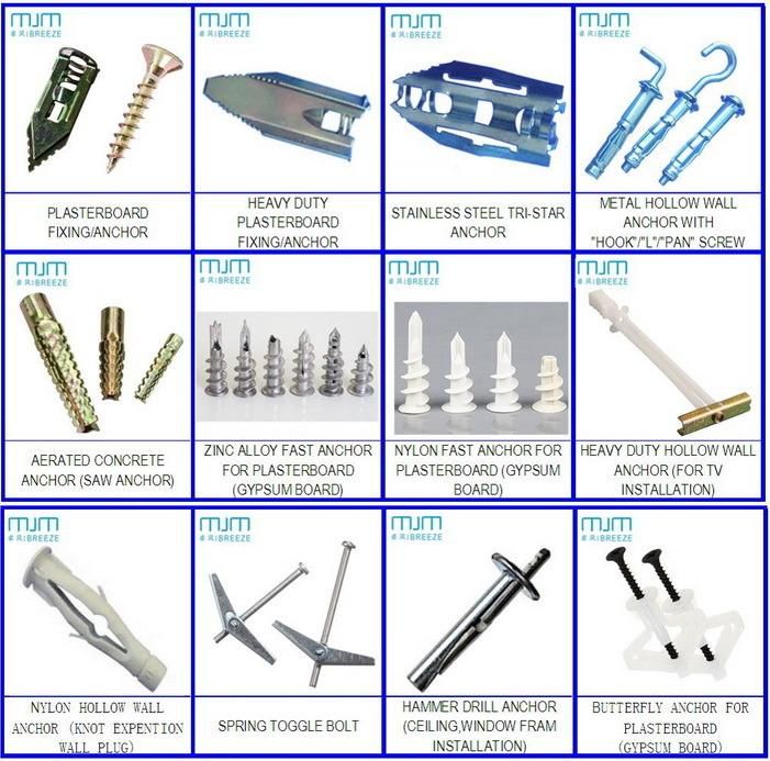 Metal Hollow Wall Anchor Molly Bolt Integrated Hollow House Lizard