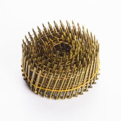 Iron Wire Coil Nails 15 Degree Manufacturers