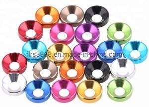 Colorful Anodized Aluminium Washer / Spherical Washer DIN 6319/ Conical Seats - Type C