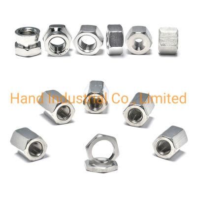 Factory Supply Good Quality M4 M5m6 M8 Hex Head Ss 304 316 Stainless Steel Nuts Used with Bolts