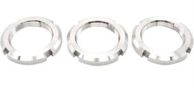 304 Stainless Steel Round Nut GB812 Slotted Round Nut Bearing Locking Precision Round Nut
