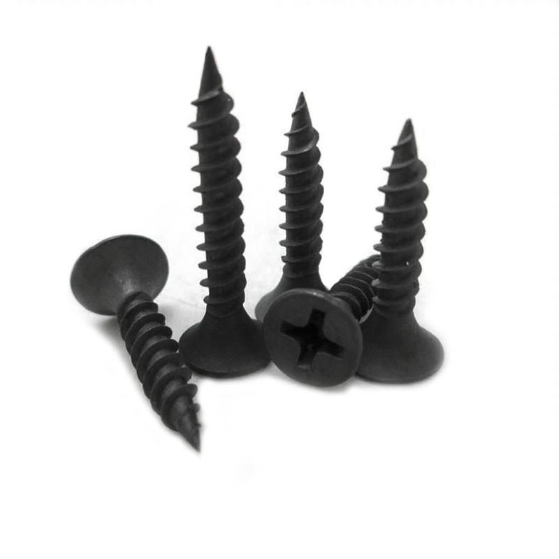 Black Oxide Countersunk Head Drywall Screws