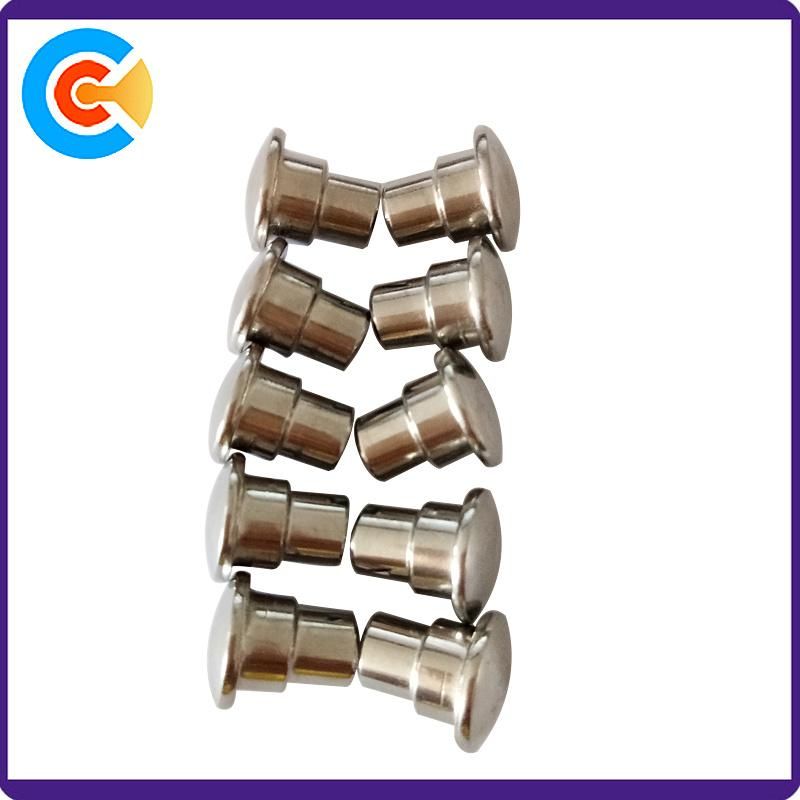 Manufacturer Wholesale Metal Shoulder Hollow Rivet Mushroom Head Rivets
