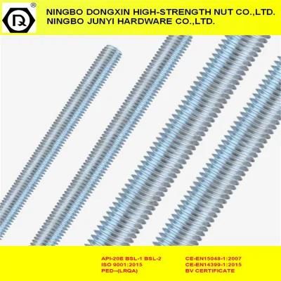 Zinc Plated Full Threaded Rods DIN976 for Fasteners