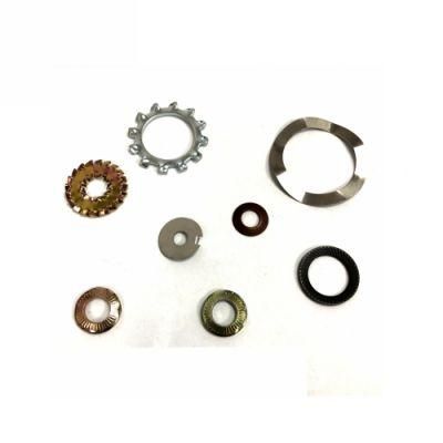 DIN25201 Lock Washer Galvanized Lock Washer Nl16 Galvanized Plated Carbon Steel Double Fold Self Lock Washer