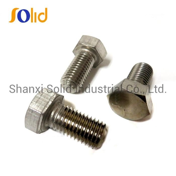 High Quality High Tensile Stainless Steel Full Thread Hex Bolt