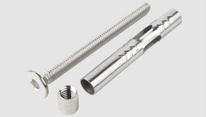 SS304 SS316 Stainless Steel High Strength ASTM DIN Standard Expansion Wedge Screw Anchor Bolt