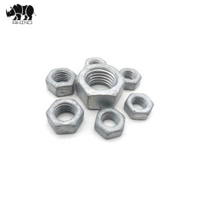 China Factory Directly DIN934 Hot DIP Galvanizing Hex Nut