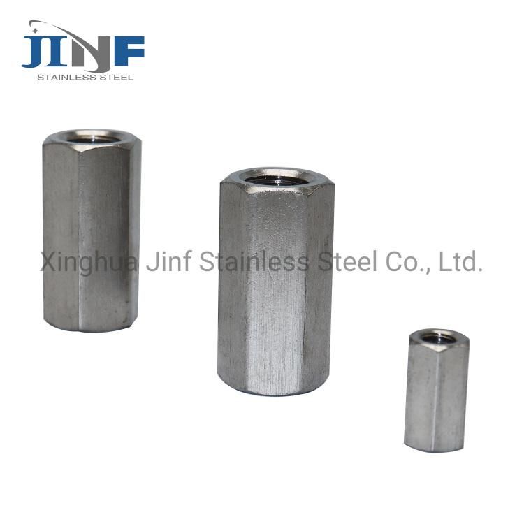 Stainless Steel Long Hex Coupling Nut