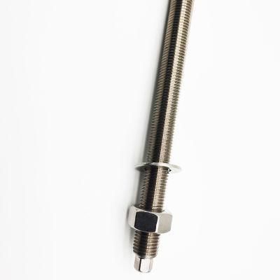 OEM M16 All Size Chemical Stud Anchor Bolt with Hex Nut and Washer Stainless Steel 304 316 410 Anchor Bolt