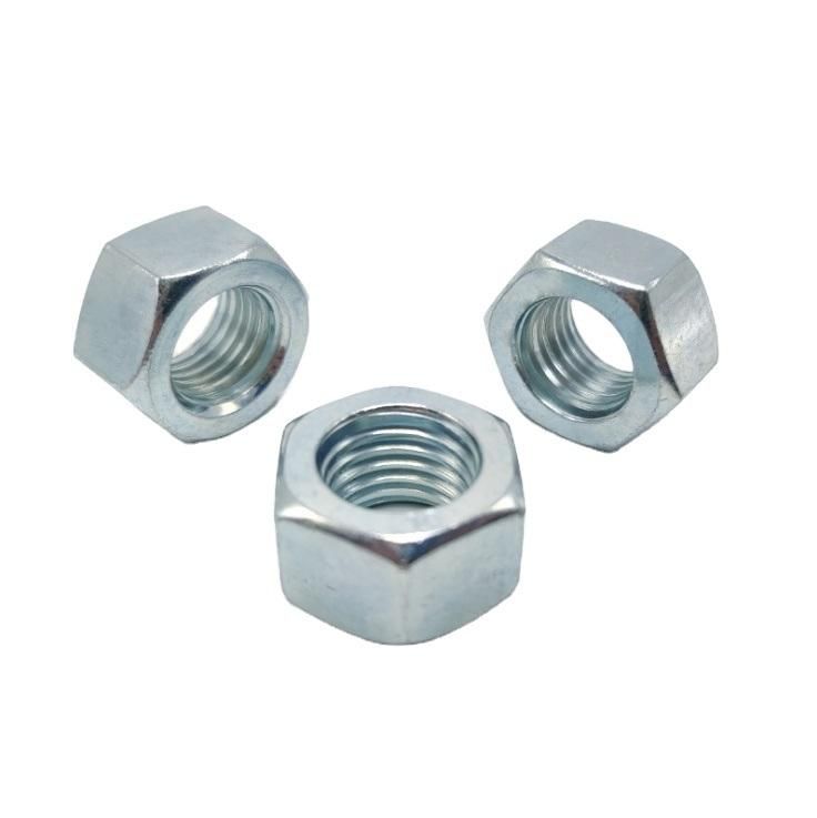 DIN934, Hex Nut, Zinc Nut, Yellow Nut, Black Nut 4.8 8.8 12.8 Galvanized Bolt and Nut