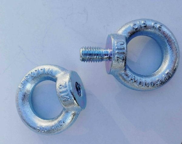 Rigging Hardware Galvanized Carbon Steel Eye Bolt with Screw