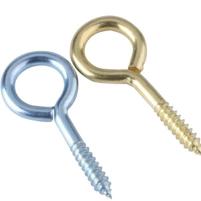 Carbon Steel Zinc Plated Eye Wooden Thread Self Tapping Screw