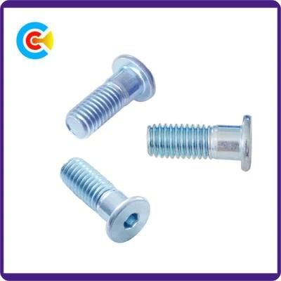 Stainless Steel Screw Galvanized Extension Rod Hexagon Button/Round Head Screw