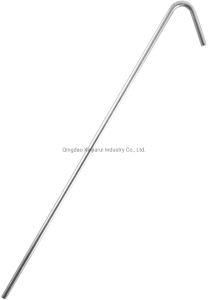 9&prime;&prime; Galvanized Steel Tent Stakes for Camping and Outdoor