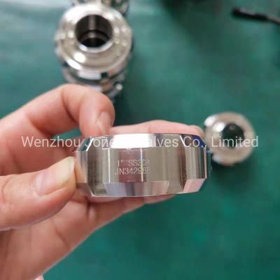 Stainless Steel SMS/Rjt/DIN Union for Dairy and Pharmaceutical Fittings