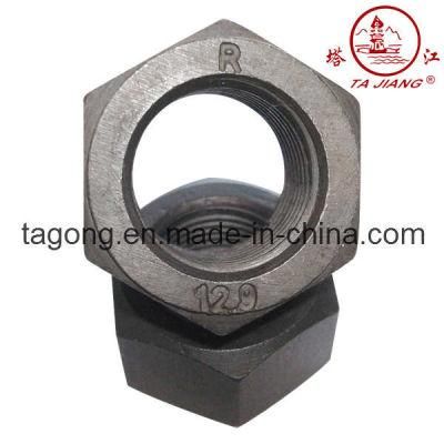 Class12.9 High Strength Hex Nuts Alloy Steel DIN934 ISO4032