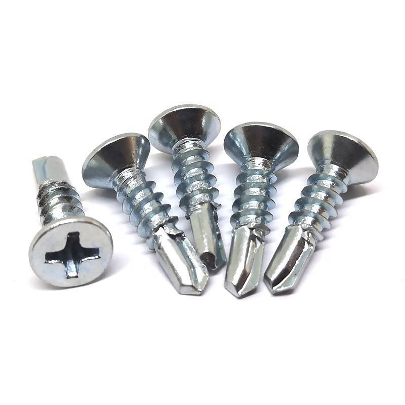 3.9 Flat Head Self Drilling Screw for PVC Window Frame