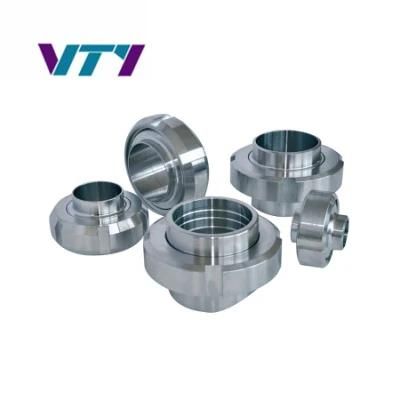 DIN11851/3A/SMS/Ds/Rjt/Idf Sanitary/Hygienic Stainless Steel Pipe Fittings Union Connector Coupling Male Liner Nut Hardware Union 304/316L