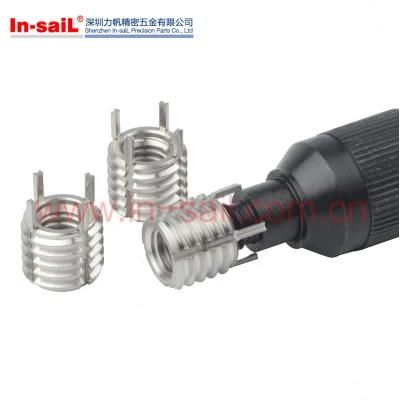Knm 5X0.8/Knml 5X0.8 Internal Thread Locking Four Pins Insert for Sheet Metal