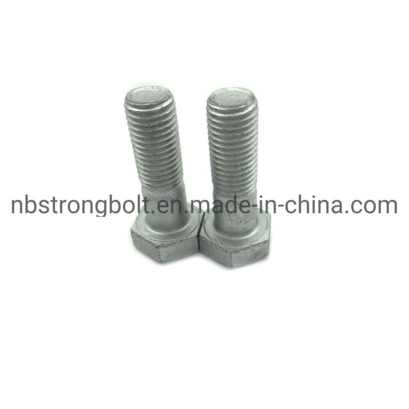 Hex Bolt DIN931 Cl. 6.8 HDG