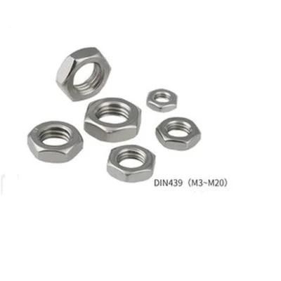 DIN439 Stainless Steel, Carbon Steel Zinc Plating Nuts