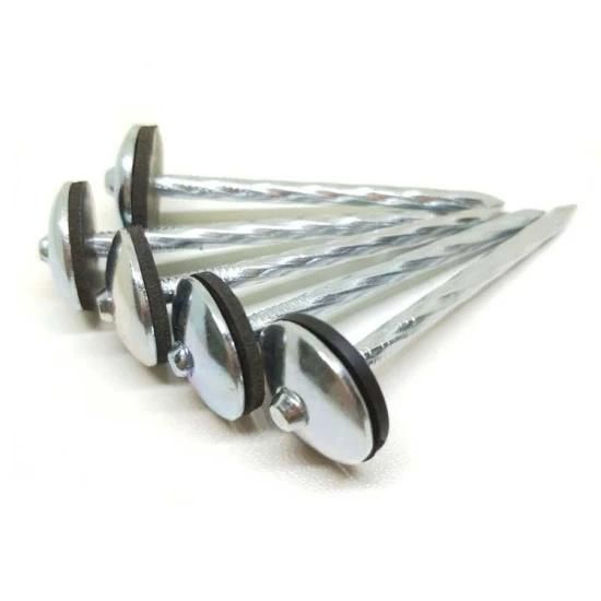 Zambia Namibia Market/3 Inch Roofing Nails Galvanized Umbrella Head Roofing Nails