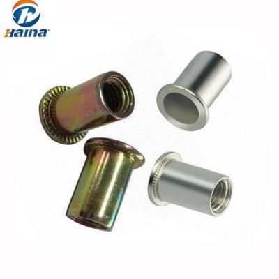 M4 Steel Countersunk Head Round Body Rivnut with High Quality