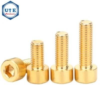 Allen Cap Bolt with Hex Socket Drives H62 Brass