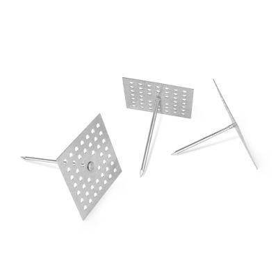 Insulation Pin Self Adhesive Stick Glasswool Insulation Hanger Perforated Metal