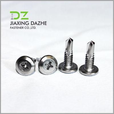 Stainless Steel Screw Cross Round Head Self Drilling Screw