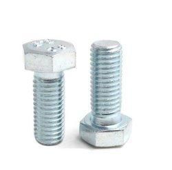 Zinc Plate Yellow Zinc Plate or Plain DIN 933 Hex Bolt