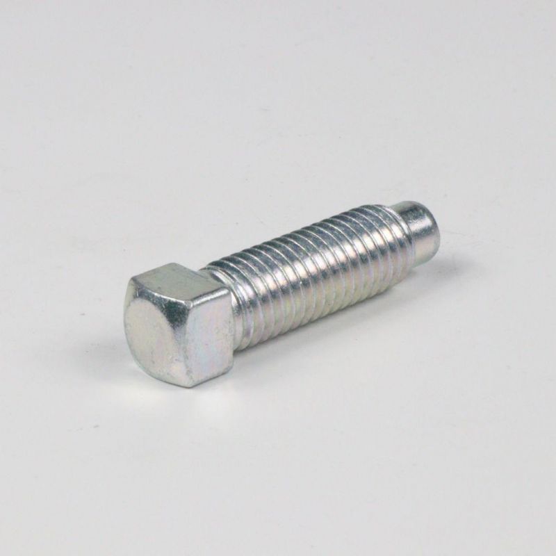 1/4"-3" Carbon Steel Stainless Steel Square Thread M6 4 Bolt Flat Square Head Bolt