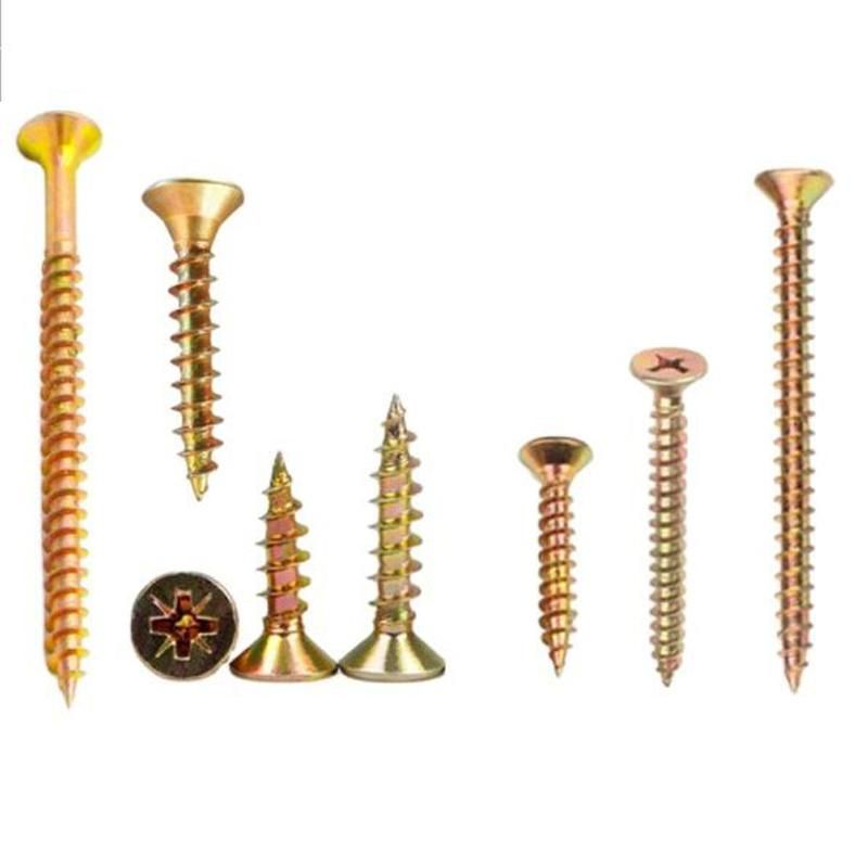 China Customized Countersunk Head 6#*1inch /3.5*25mm Chipboard Screw