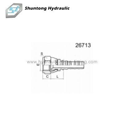High Quality Interlock Jic Female 74&deg; Cone Seat Hydraulic Hose Fitting