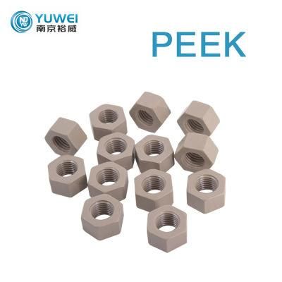 Factory Pirce Custom High Precision Injection Molding Peek Plastic Nut