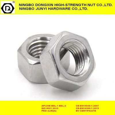 Zinc Plated DIN934 Hex Nut Fasteners