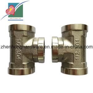 Factory Supply Three Heads Stainless Steel Connector with Thread