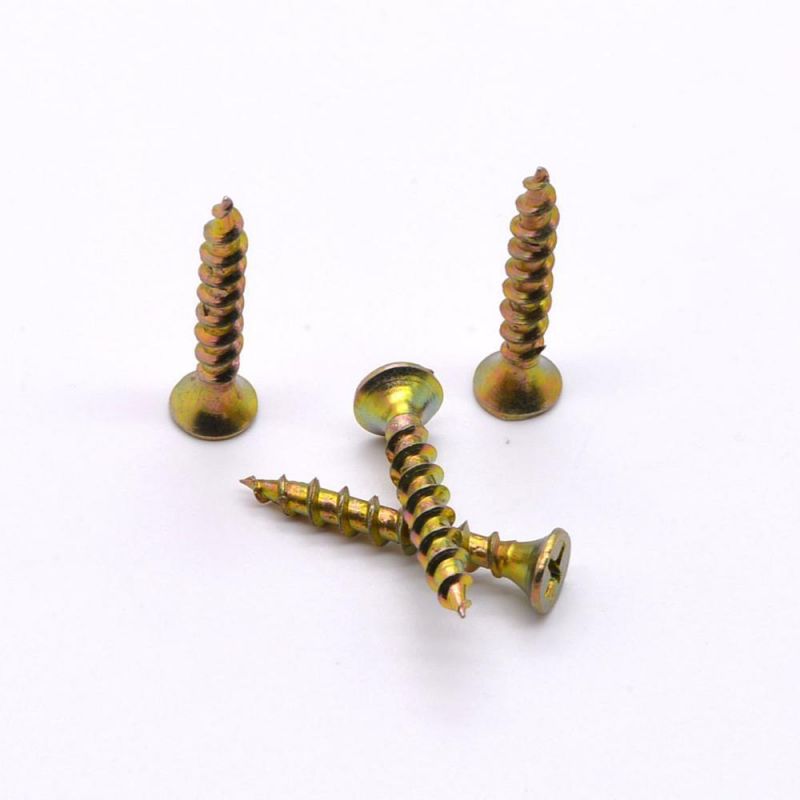 Angola Zambia Market/Heat Treatment Yellow White Galvanizing Linyi C1022A Chipboard Screw Drywall Screw