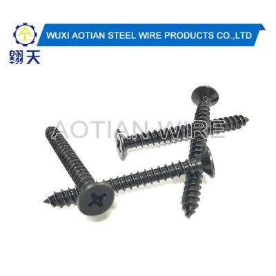 Fine Thread Bugle Head Drywall Screws with Black Phosphate Coated Size 3.5X51mm Drywall Screws