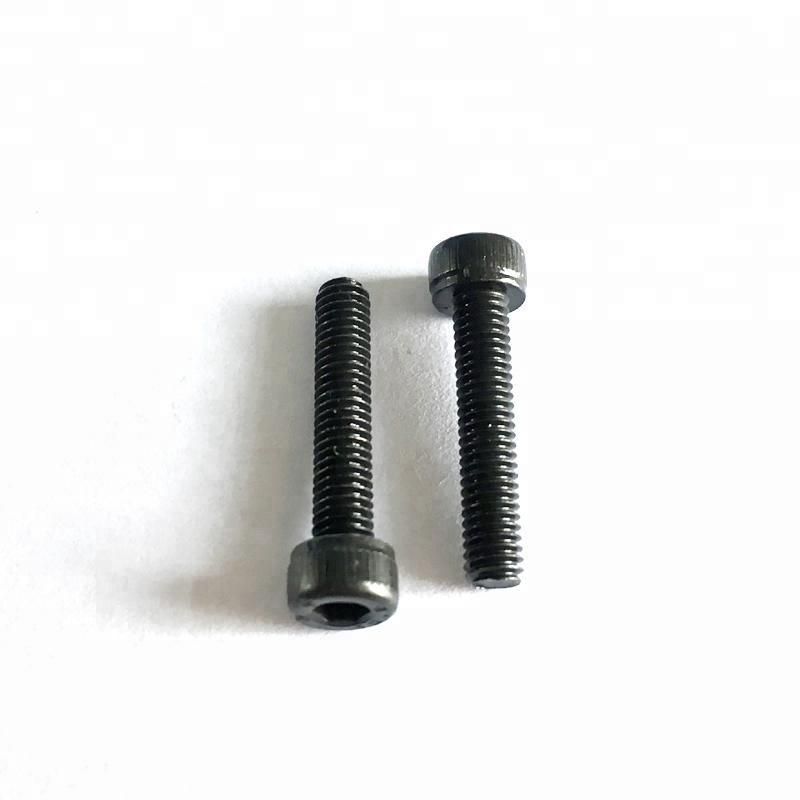 DIN912 Hexagon Socket Cap Screw Alloy Steel Full Thread Grade 12.9 Black Oxide