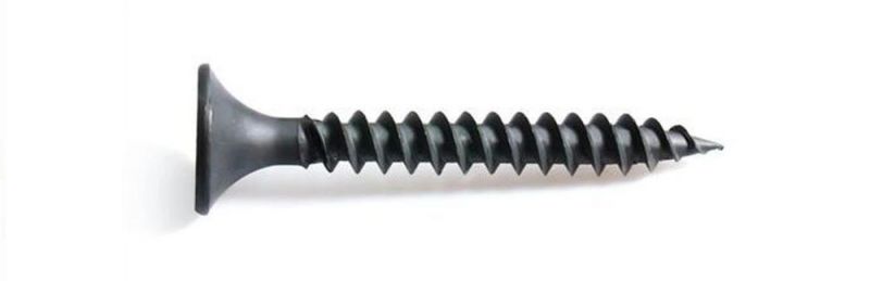 Fine Thread Double Lead Bugle Head #2 Phillips Black Phosphate Gypsum Nail Drywall Screw Made in China