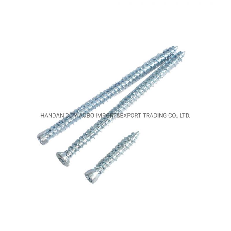 Best Selling for European Market Blue Ruspet Concrete Screw